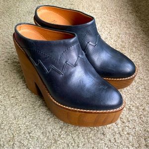 Free People | Leather Clogs